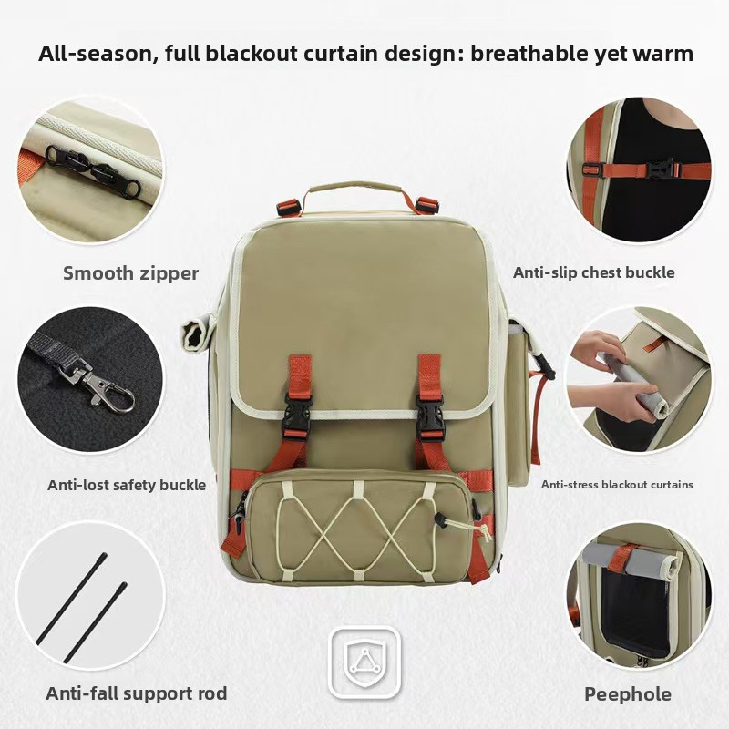 ZHAYA ペットキャリアバックパック 大容量 ポータブル  - Foldable Backpack Small のレビューと価格