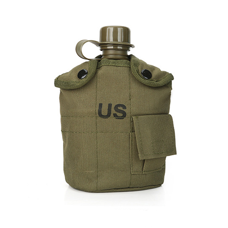 1L 屋外軍事戦術的な水ボトル軍水筒ケトルポーチカップセット - Urban Backpack Tactical のレビューと価格